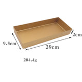 Maxbell Stainless Steel Storage Tray Decorative for NightStand Bathroom Kitchen S