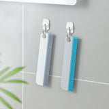 Maxbell Shower Window Squeegee with Hanging Hook for Car Window Mirror shower Blue Gray