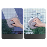 Maxbell Window Screen Cleaning Brush Mesh Screen Cleaner Portable for Window Grey