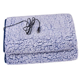 Maxbell Double Sided Electric Heated Blanket Throw Living Room Washable Office Use