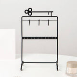 Maxbell Jewelry Display Holder Earrings Bracelet Storage Shelf  Black