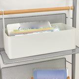 Maxbell Organizer Bins Baskets with Handles metal for Bathroom Sundries Jewelry