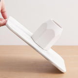 Maxbell Silicone Pen Holder Makeup Holder Home Office Stationery Multiuse Portable White