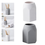Maxbell Silicone Pen Holder Makeup Holder Home Office Stationery Multiuse Portable White