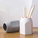 Maxbell Silicone Pen Holder Makeup Holder Home Office Stationery Multiuse Portable White
