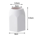 Maxbell Silicone Pen Holder Makeup Holder Home Office Stationery Multiuse Portable White