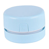 Maxbell Desktop Vacuum Cleaner Cleaning Dust/Crumbs/Pet Hair for Dormitory Computer Blue