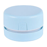 Maxbell Desktop Vacuum Cleaner Cleaning Dust/Crumbs/Pet Hair for Dormitory Computer Blue