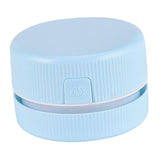 Maxbell Desktop Vacuum Cleaner Cleaning Dust/Crumbs/Pet Hair for Dormitory Computer Blue