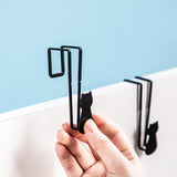 Maxbell Iron Hanging Hooks Decorative Hooks for Drawer Kitchen Bedroom Double Hook