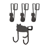 Maxbell Iron Hanging Hooks Decorative Hooks for Drawer Kitchen Bedroom Double Hook