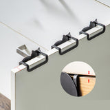 Maxbell Iron Hanging Hooks Decorative Hooks for Drawer Kitchen Bedroom Double Hook