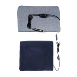 Maxbell Portable 12V Electric Car Blanket Warm Blanket for Truck Tailgating Trip Gray
