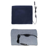Maxbell Portable 12V Electric Car Blanket Warm Blanket for Truck Tailgating Trip Gray