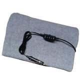 Maxbell Portable 12V Electric Car Blanket Warm Blanket for Truck Tailgating Trip Gray