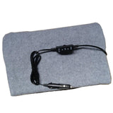 Maxbell Portable 12V Electric Car Blanket Warm Blanket for Truck Tailgating Trip Gray