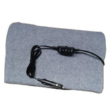 Maxbell Portable 12V Electric Car Blanket Warm Blanket for Truck Tailgating Trip Gray