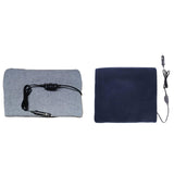 Maxbell Portable 12V Electric Car Blanket Warm Blanket for Truck Tailgating Trip Gray