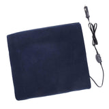 Maxbell Portable 12V Electric Car Blanket Warm Blanket for Truck Tailgating Trip Blue
