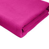 Maxbell Electric Heating Throw Plush Flannel Blanket for Elderly Outside Bedroom Rose Red