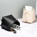 Maxbell Creative Organizer Bag Container Pen Holder for Bedroom Desktop Cabinet Black