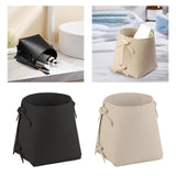 Maxbell Creative Organizer Bag Container Pen Holder for Bedroom Desktop Cabinet Black