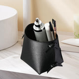 Maxbell Creative Organizer Bag Container Pen Holder for Bedroom Desktop Cabinet Black