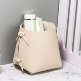 Maxbell Creative Organizer Bag Container Pen Holder for Bedroom Desktop Cabinet Beige