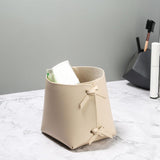 Maxbell Creative Organizer Bag Container Pen Holder for Bedroom Desktop Cabinet Beige