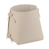 Maxbell Creative Organizer Bag Container Pen Holder for Bedroom Desktop Cabinet Beige