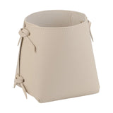 Maxbell Creative Organizer Bag Container Pen Holder for Bedroom Desktop Cabinet Beige