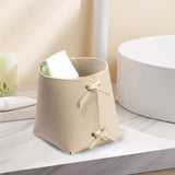 Maxbell Creative Organizer Bag Container Pen Holder for Bedroom Desktop Cabinet Beige