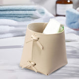Maxbell Creative Organizer Bag Container Pen Holder for Bedroom Desktop Cabinet Beige