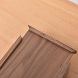 Maxbell Wooden Tissue Case Decorative Napkin Dispenser for Bathroom Hotel Restaurant