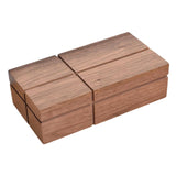 Maxbell Wooden Tissue Case Decorative Napkin Dispenser for Bathroom Hotel Restaurant