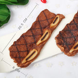 Maxbell Simulation Steak Fake Steak Artificial Meat for Party Home Photography Props Fake Long Steak