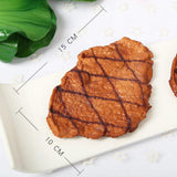 Maxbell Simulation Steak Fake Steak Artificial Meat for Party Home Photography Props Fake steak