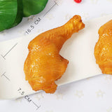 Maxbell Lifelike Realistic Simulation Chicken Meat for Props Displaying Decoration Big Drumstick