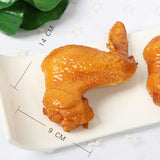 Maxbell Lifelike Realistic Simulation Chicken Meat for Props Displaying Decoration Big Chicken wing