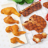 Maxbell Simulation Chicken wing Ornaments Fake Chicken wing for Kitchen Display wing