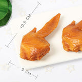 Maxbell Simulation Chicken wing Ornaments Fake Chicken wing for Kitchen Display wing