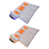 Maxbell Heated Sleeping Bag Soft USB Waterproof Warm for Hiking Camping Outdoor Blue