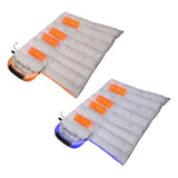 Maxbell Heated Sleeping Bag Soft USB Waterproof Warm for Hiking Camping Outdoor Blue