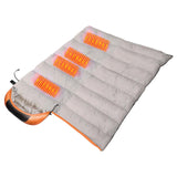 Maxbell Heated Sleeping Bag Soft USB Waterproof Warm for Hiking Camping Outdoor Orange