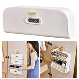 Maxbell Drawer Organizer Bin Wall Mounted with 5 Compartment for Seasonings