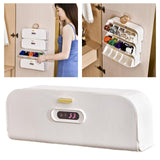 Maxbell Drawer Organizer Bin Wall Mounted with 5 Compartment for Seasonings