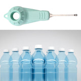 Maxbell 3 in 1 Water Bottles Fruit Juice Pack Opener Yogurt Cover Opener Multifunction Green