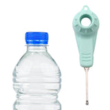 Maxbell 3 in 1 Water Bottles Fruit Juice Pack Opener Yogurt Cover Opener Multifunction Green