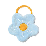 Maxbell Hand Towel with Hanging Quick Drying Absorbent for Bedroom Washable Reusable Blue
