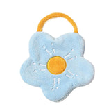 Maxbell Hand Towel with Hanging Quick Drying Absorbent for Bedroom Washable Reusable Blue